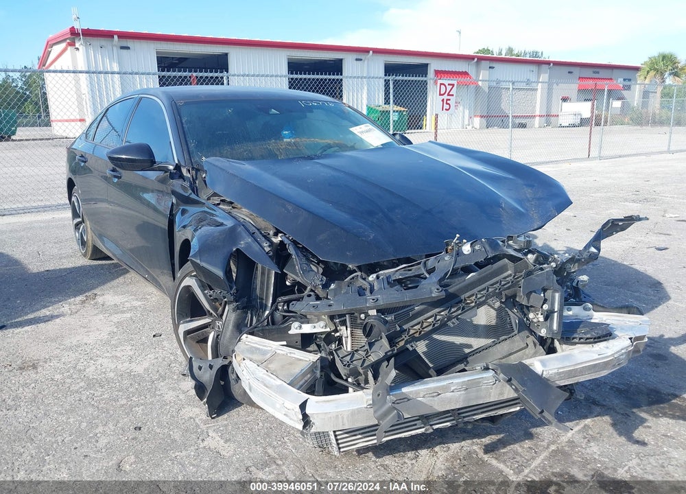 2021 HONDA ACCORD SPORT VIN: 1HGCV1F30MA102776