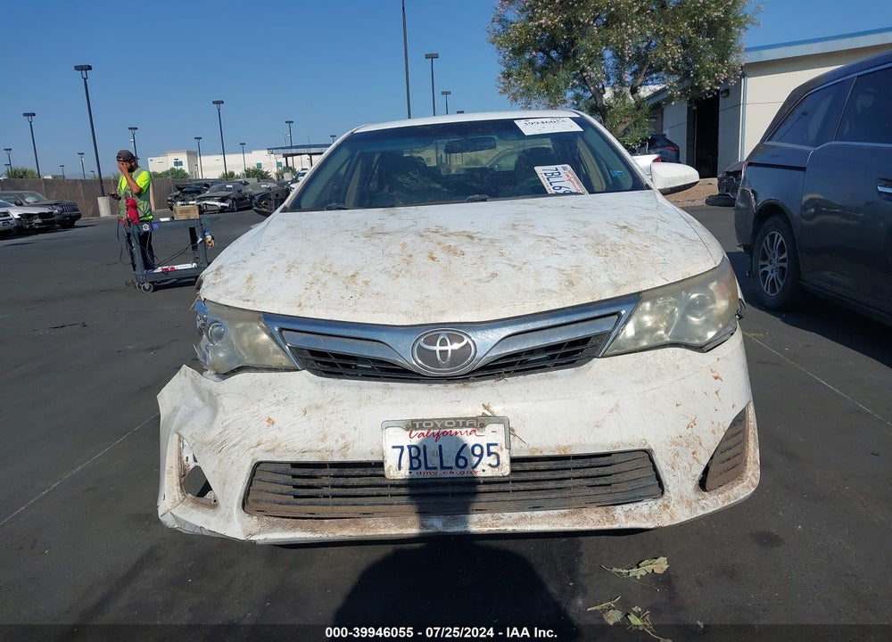 2013 TOYOTA CAMRY LE VIN: 4T1BF1FK2DU706595