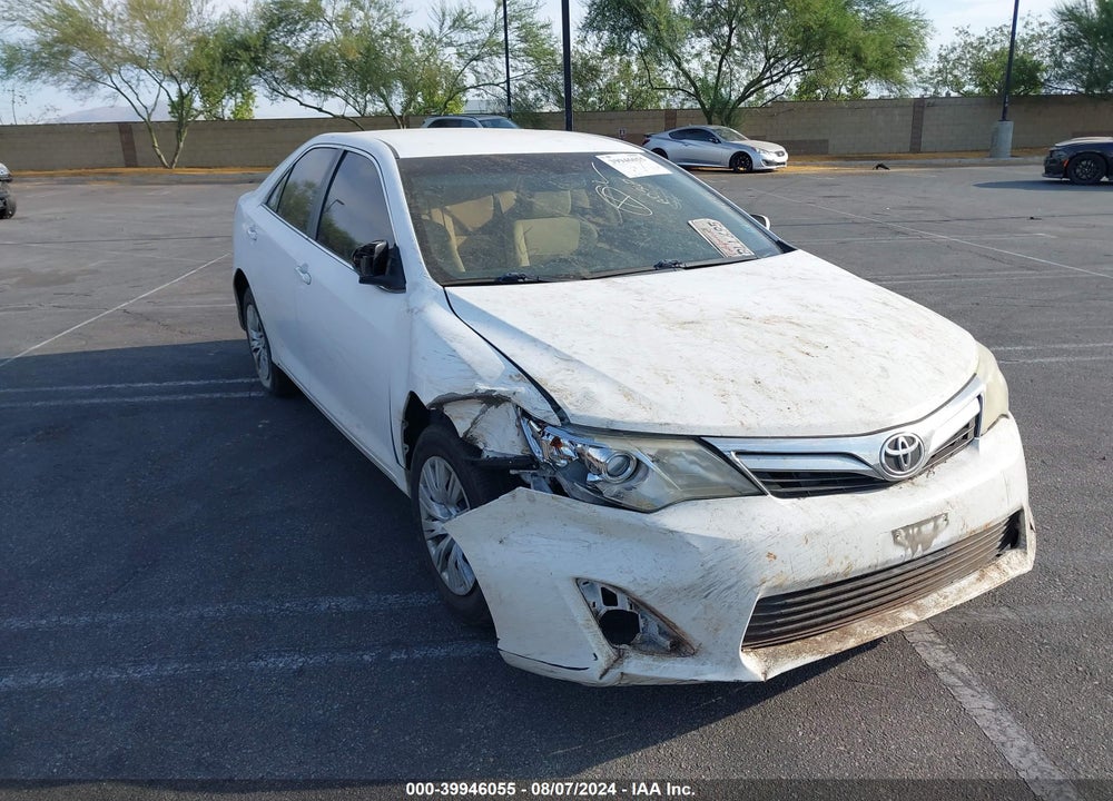 2013 TOYOTA CAMRY LE VIN: 4T1BF1FK2DU706595