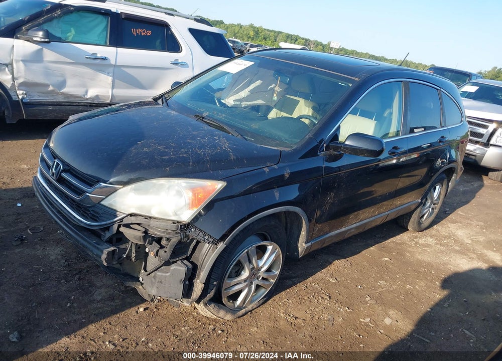 2010 HONDA CR-V EX-L VIN: 5J6RE3H71AL048337
