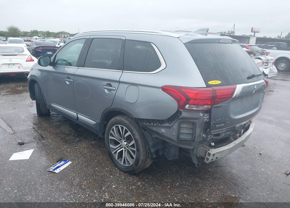 2017 MITSUBISHI OUTLANDER SEL VIN: JA4AZ3A33HZ034780