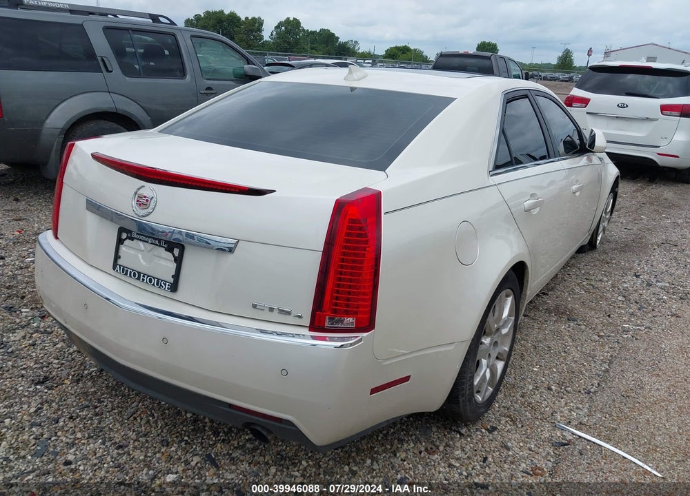 2009 CADILLAC CTS STANDARD VIN: 1G6DH577990165314