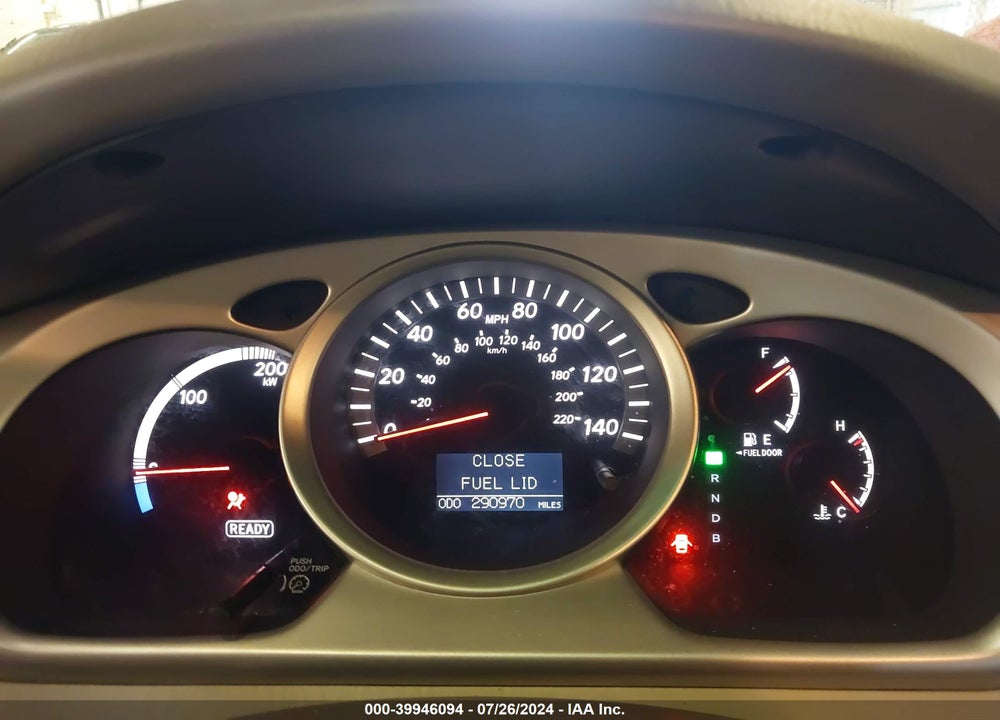 2006 TOYOTA HIGHLANDER HYBRID V6 (ECVT) VIN: JTEEW21A160031088