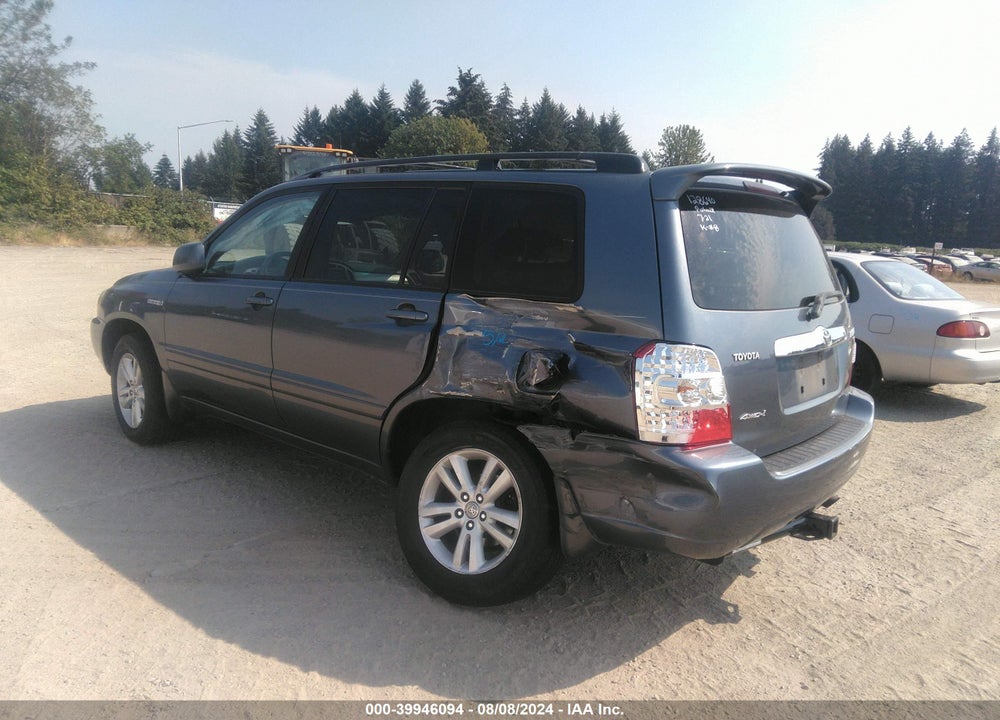 2006 TOYOTA HIGHLANDER HYBRID V6 (ECVT) VIN: JTEEW21A160031088