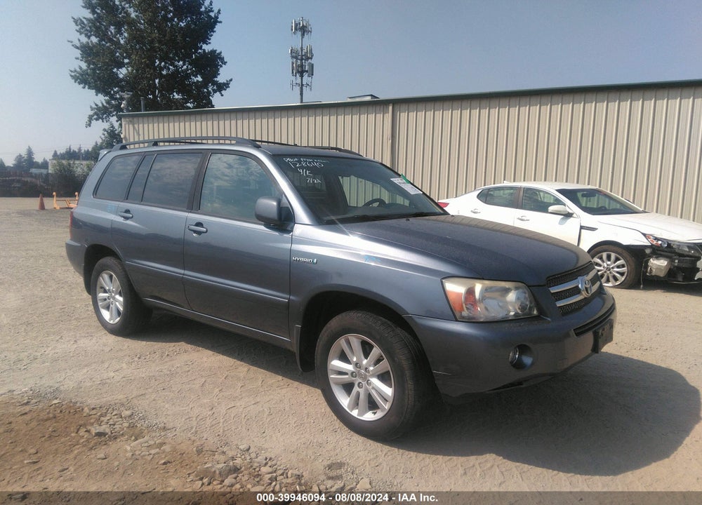 2006 TOYOTA HIGHLANDER HYBRID V6 (ECVT) VIN: JTEEW21A160031088