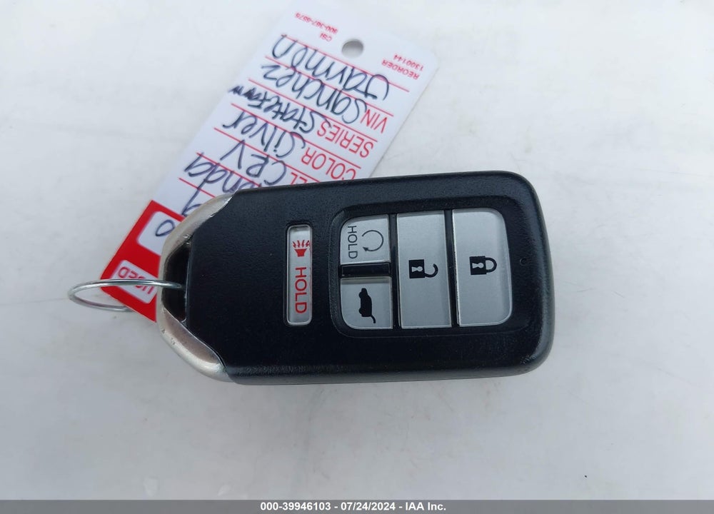 2019 HONDA CR-V EX VIN: 5J6RW1H57KA039817