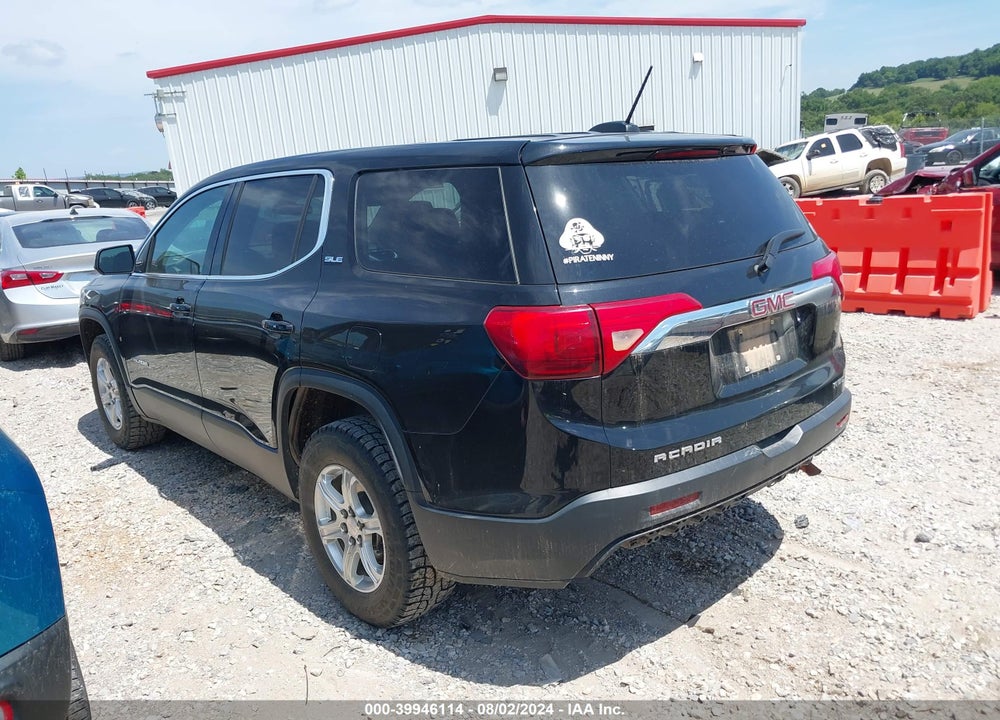 2018 GMC ACADIA SLE-1 VIN: 1GKKNRLAXJZ163890