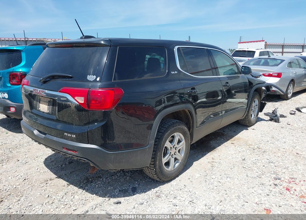 2018 GMC ACADIA SLE-1 VIN: 1GKKNRLAXJZ163890