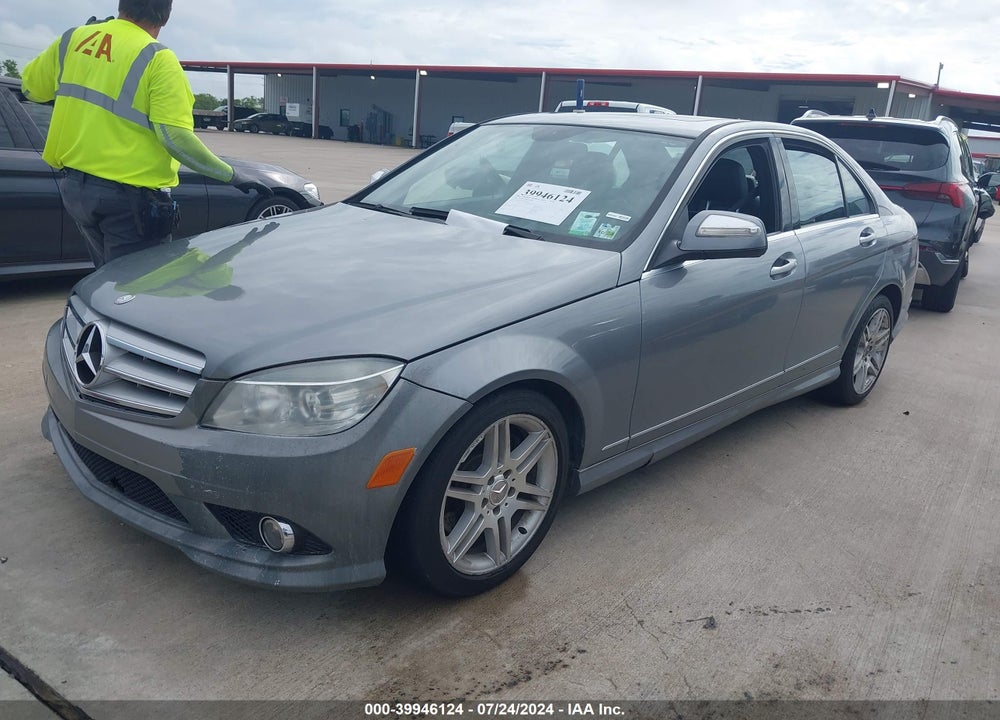 2009 MERCEDES-BENZ C 350 SPORT VIN: WDDGF56X39R061551