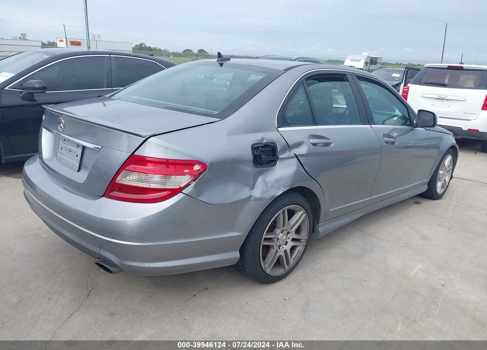 2009 MERCEDES-BENZ C 350 SPORT VIN: WDDGF56X39R061551