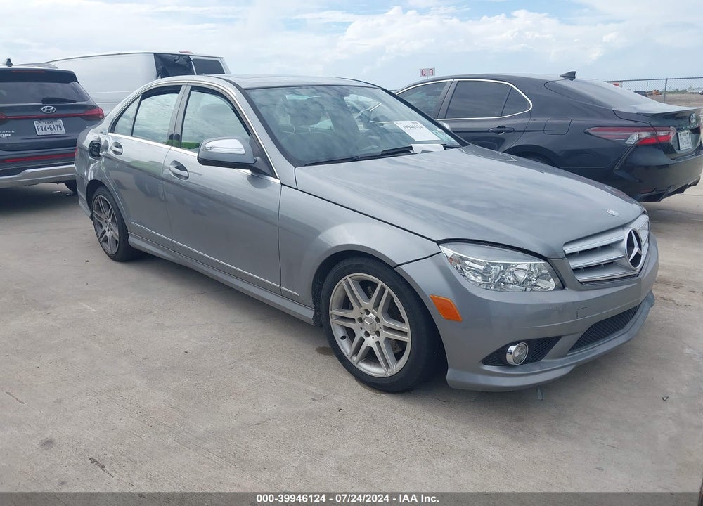2009 MERCEDES-BENZ C 350 SPORT VIN: WDDGF56X39R061551