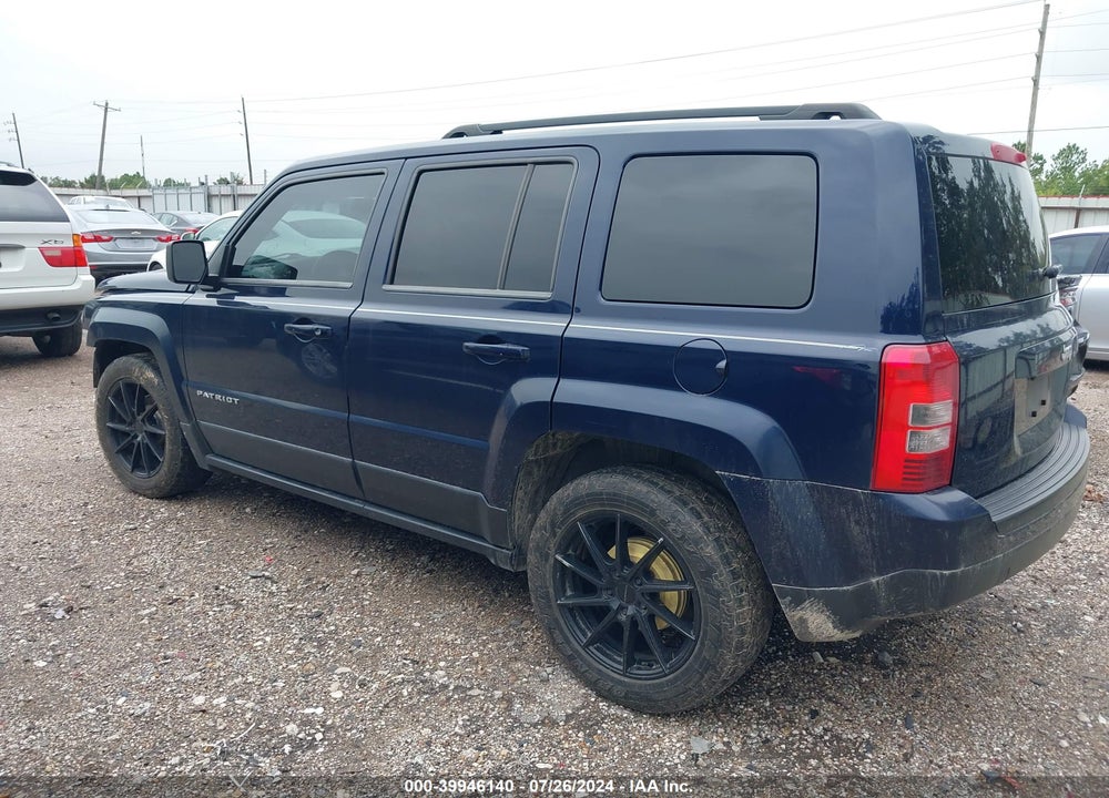 2014 JEEP PATRIOT LATITUDE VIN: 1C4NJPFAXED507757