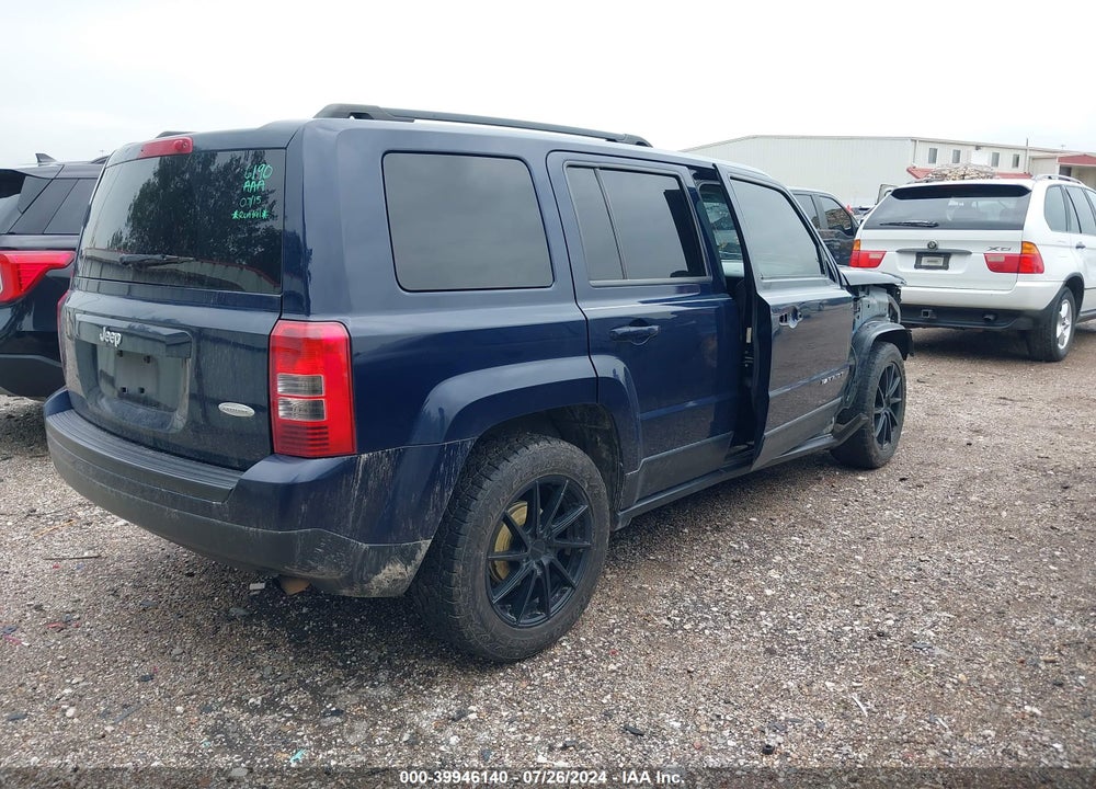2014 JEEP PATRIOT LATITUDE VIN: 1C4NJPFAXED507757