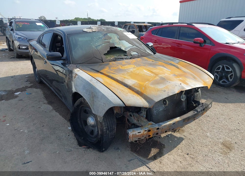 2014 DODGE CHARGER POLICE VIN: 2C3CDXATXEH150708