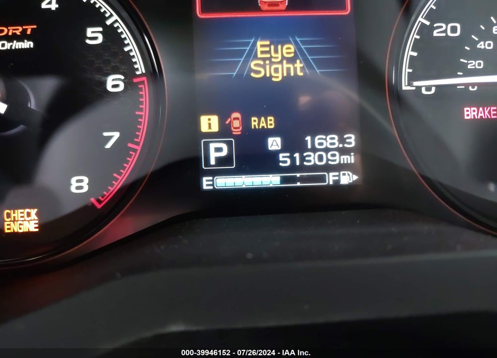 2020 SUBARU FORESTER SPORT VIN: JF2SKAMC6LH450191
