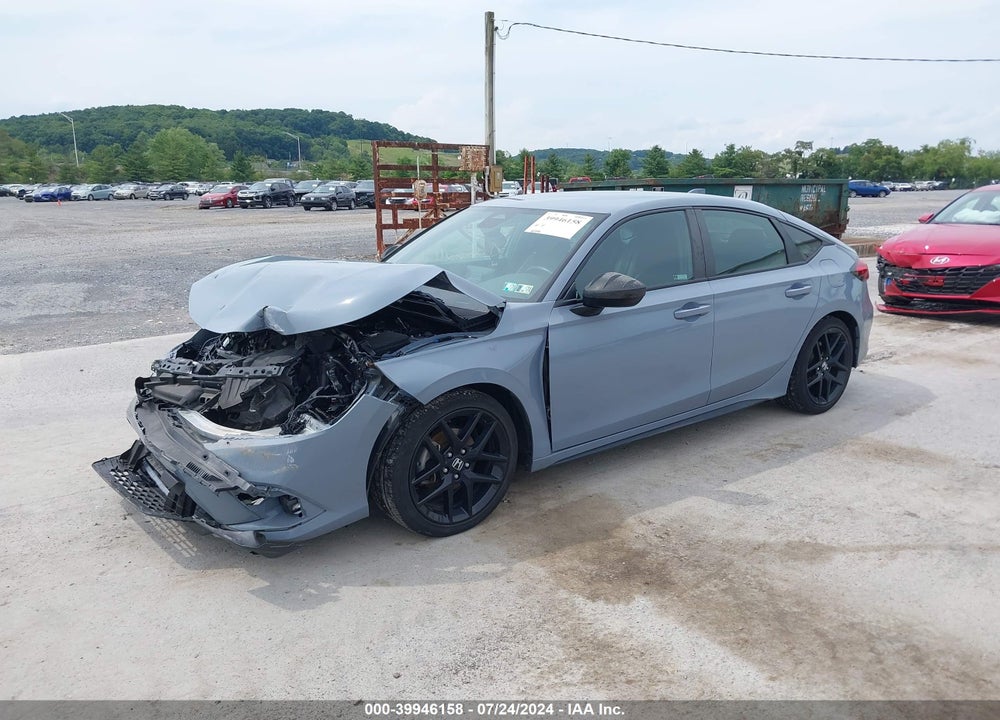 2022 HONDA CIVIC SPORT VIN: 19XFL2H87NE010918