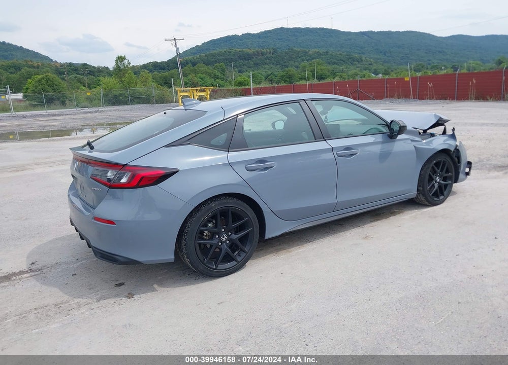 2022 HONDA CIVIC SPORT VIN: 19XFL2H87NE010918