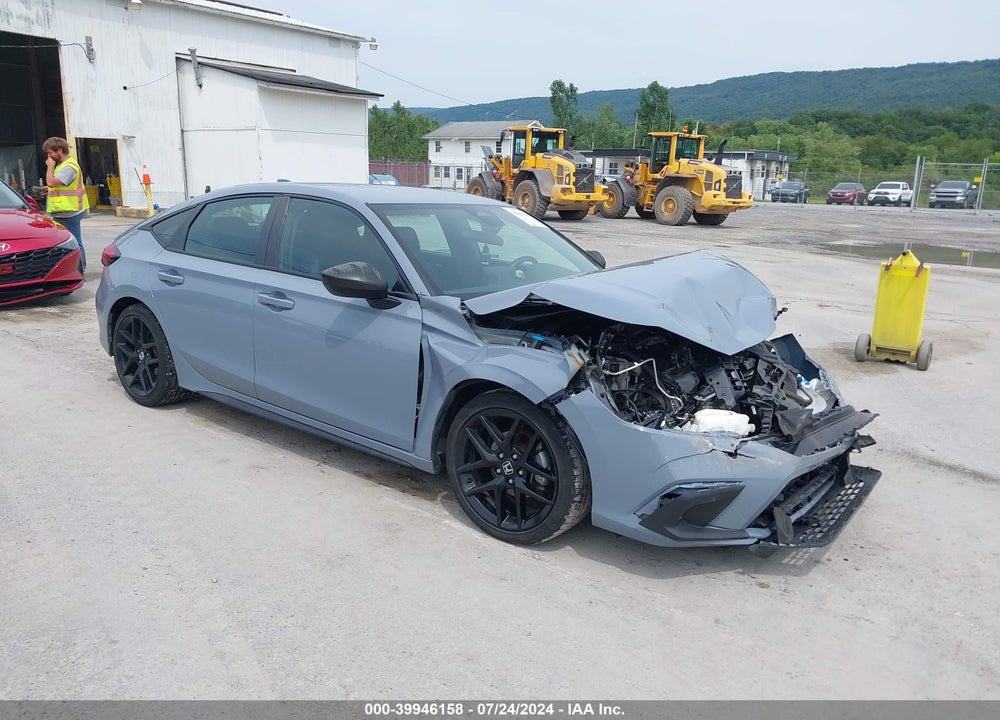2022 HONDA CIVIC SPORT VIN: 19XFL2H87NE010918