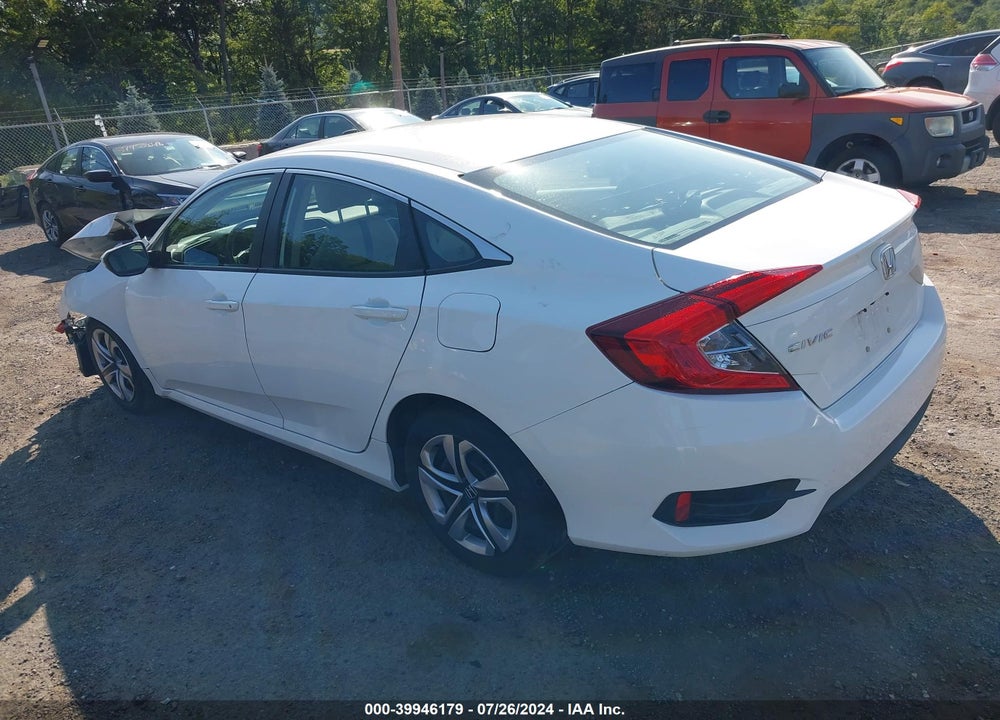 2016 HONDA CIVIC LX VIN: 19XFC2F54GE250391