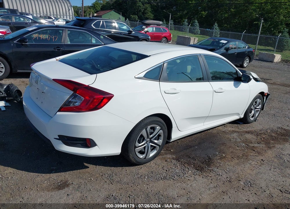 2016 HONDA CIVIC LX VIN: 19XFC2F54GE250391