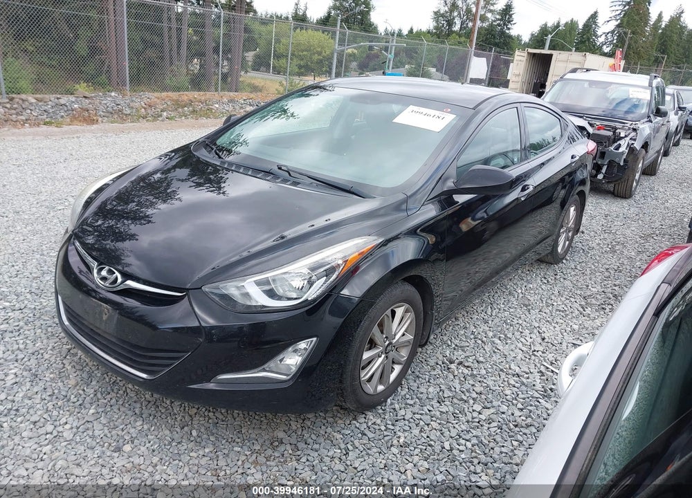 2015 HYUNDAI ELANTRA SE VIN: 5NPDH4AE6FH600111