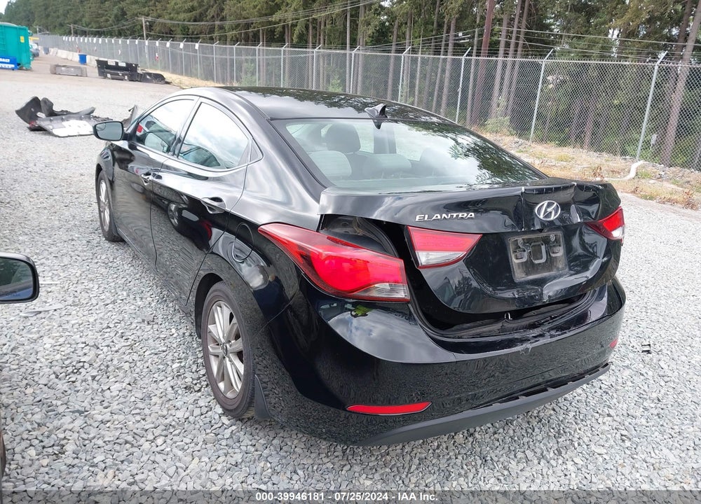 2015 HYUNDAI ELANTRA SE VIN: 5NPDH4AE6FH600111