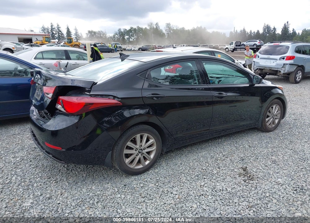 2015 HYUNDAI ELANTRA SE VIN: 5NPDH4AE6FH600111