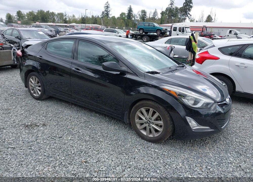 2015 HYUNDAI ELANTRA SE VIN: 5NPDH4AE6FH600111