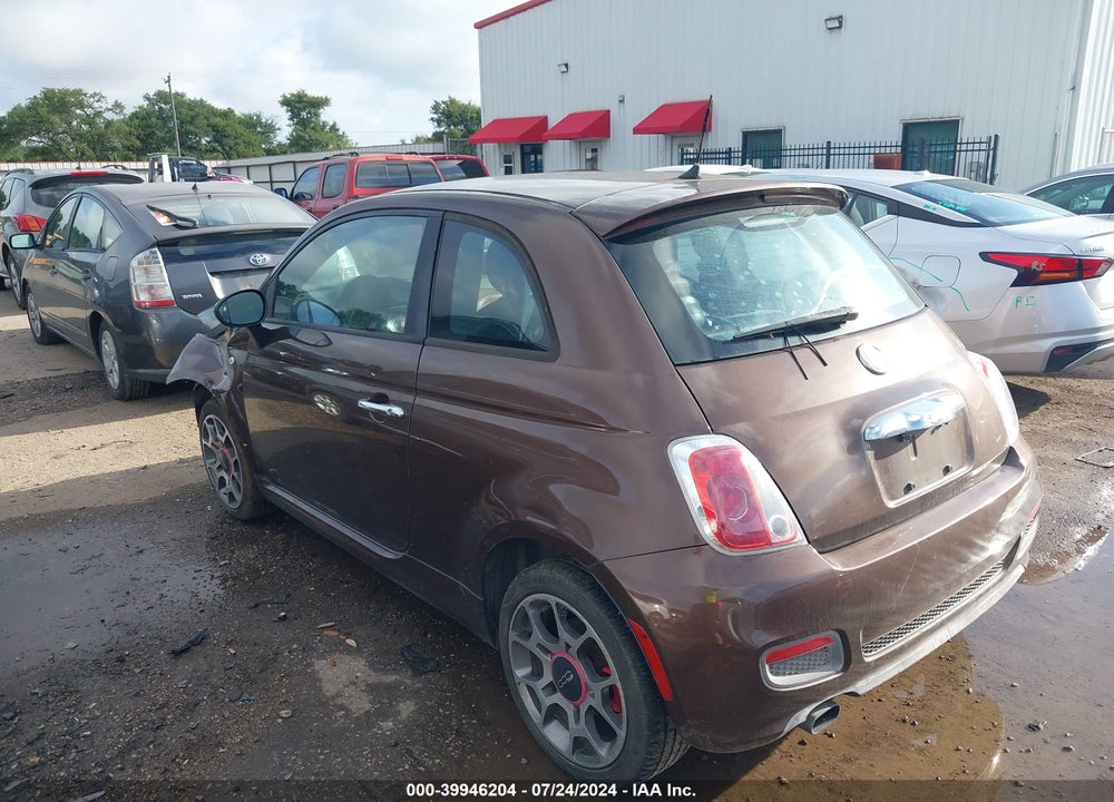 2013 FIAT 500 SPORT VIN: 3C3CFFBR2DT513029