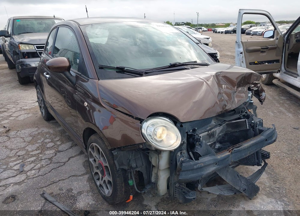 2013 FIAT 500 SPORT VIN: 3C3CFFBR2DT513029
