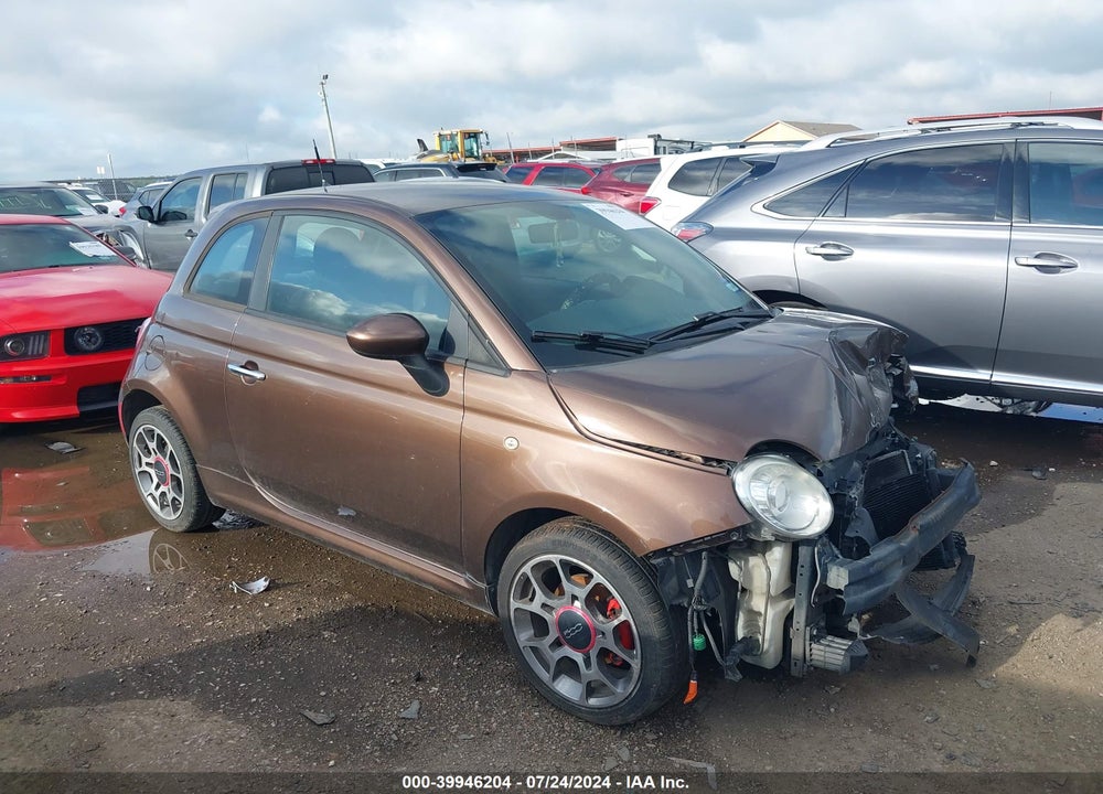 2013 FIAT 500 SPORT VIN: 3C3CFFBR2DT513029