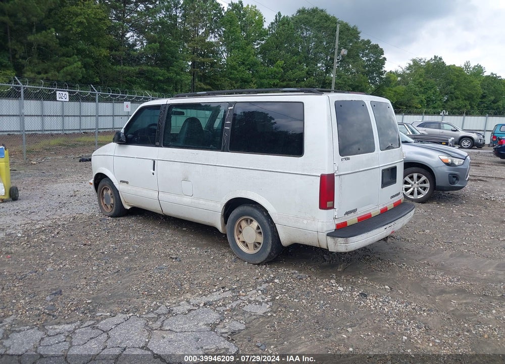 2000 CHEVROLET ASTRO VIN: 1GNDM19W3YB103486