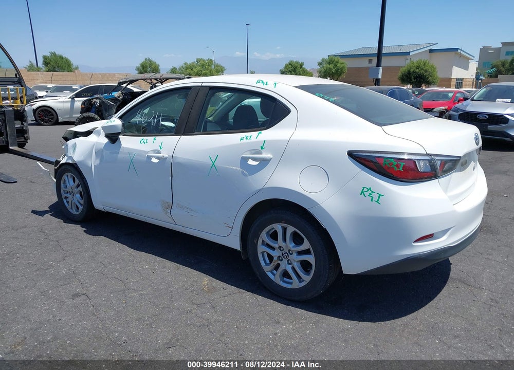 2018 TOYOTA YARIS IA VIN: 3MYDLBYVXJY330547