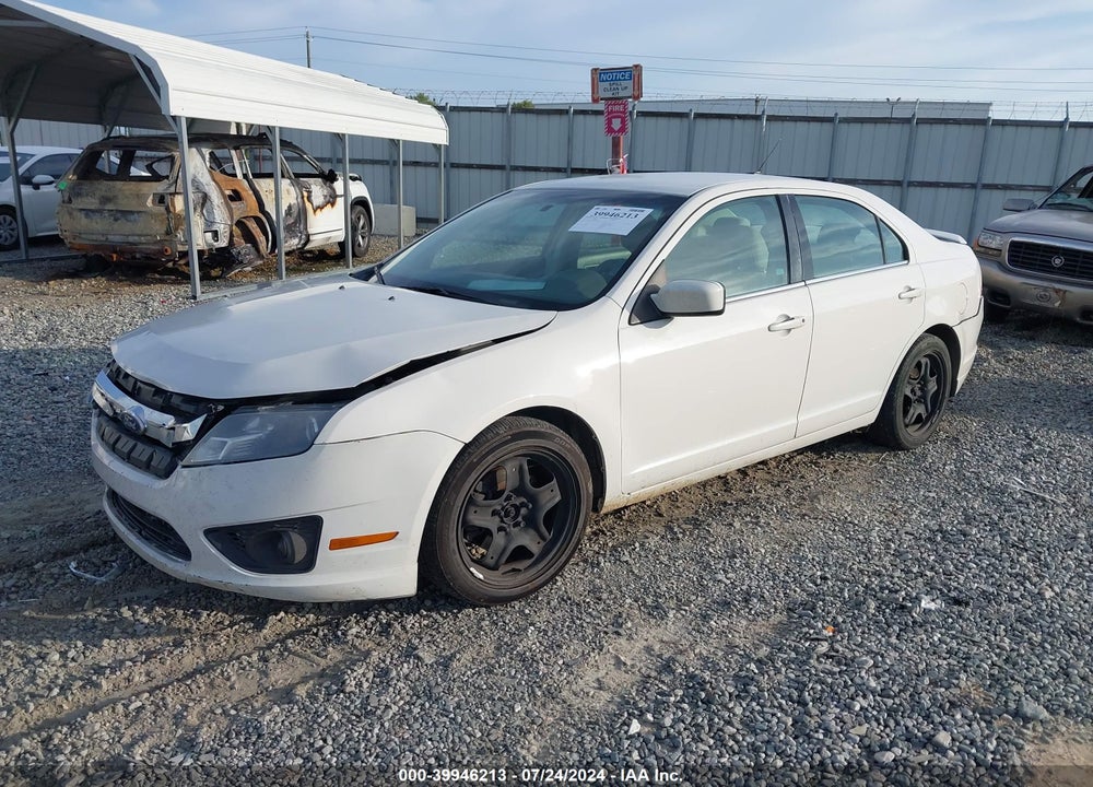 2010 FORD FUSION SE VIN: 3FAHP0HA2AR389288