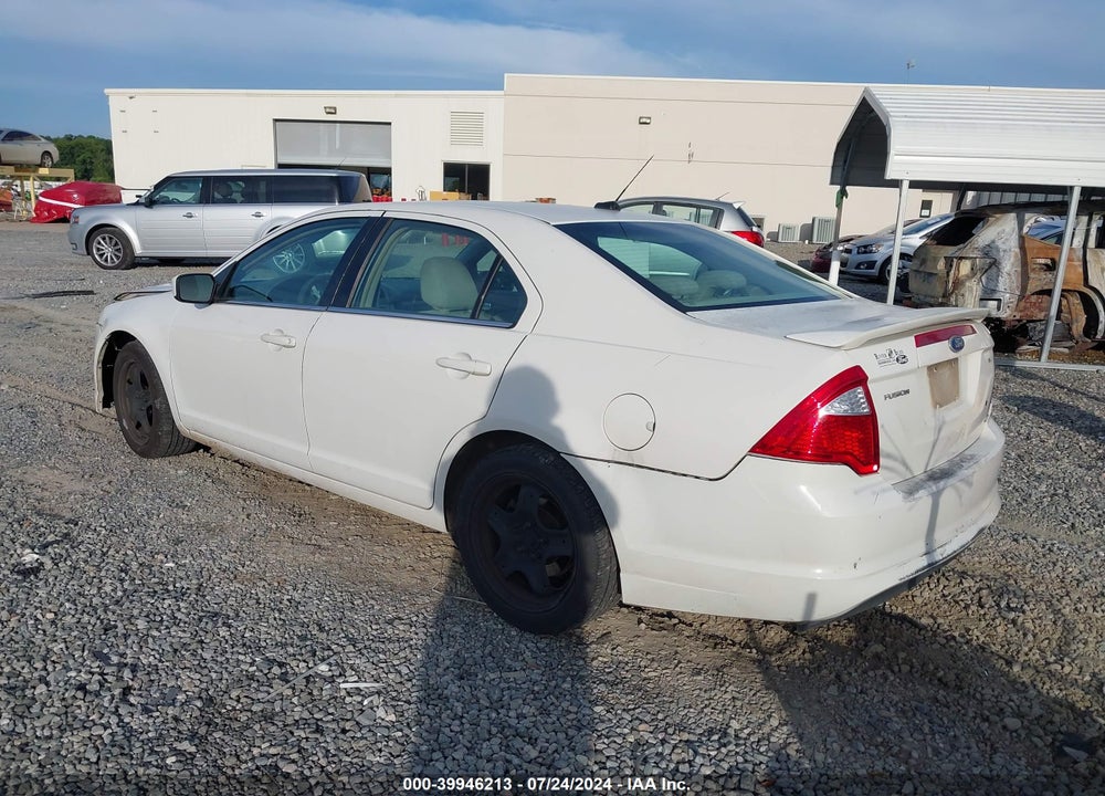 2010 FORD FUSION SE VIN: 3FAHP0HA2AR389288
