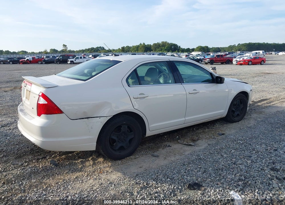 2010 FORD FUSION SE VIN: 3FAHP0HA2AR389288