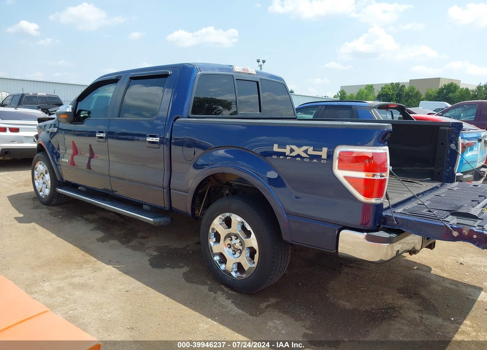 2011 FORD F-150 LARIAT VIN: 1FTFW1ET0BFA93782