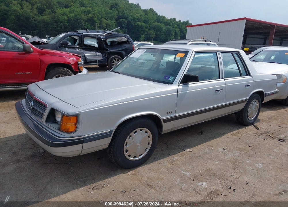 1988 DODGE ARIES LE VIN: 1B3BD46K0JF242901