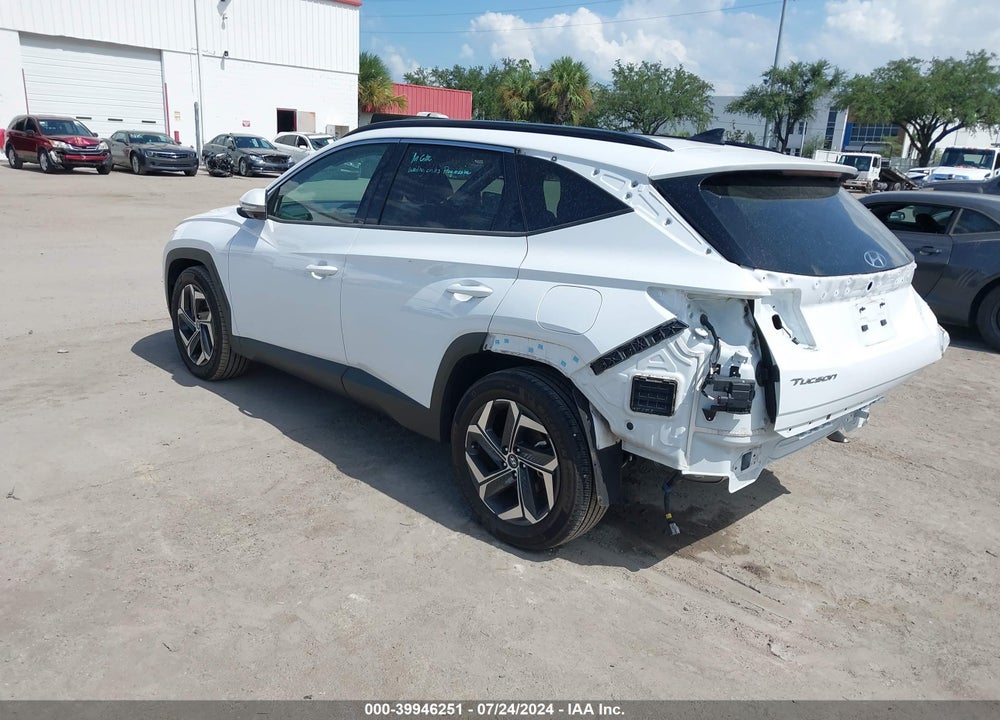 2022 HYUNDAI TUCSON LIMITED VIN: KM8JE3AE8NU110713