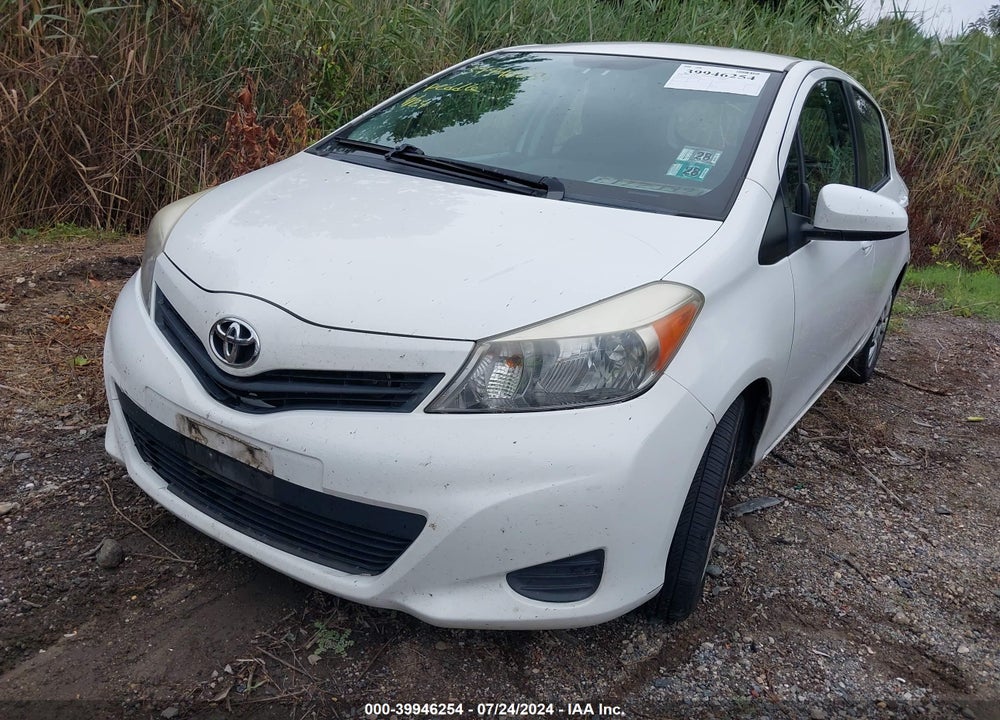 2014 TOYOTA YARIS VIN: VNKKTUD35EA007692