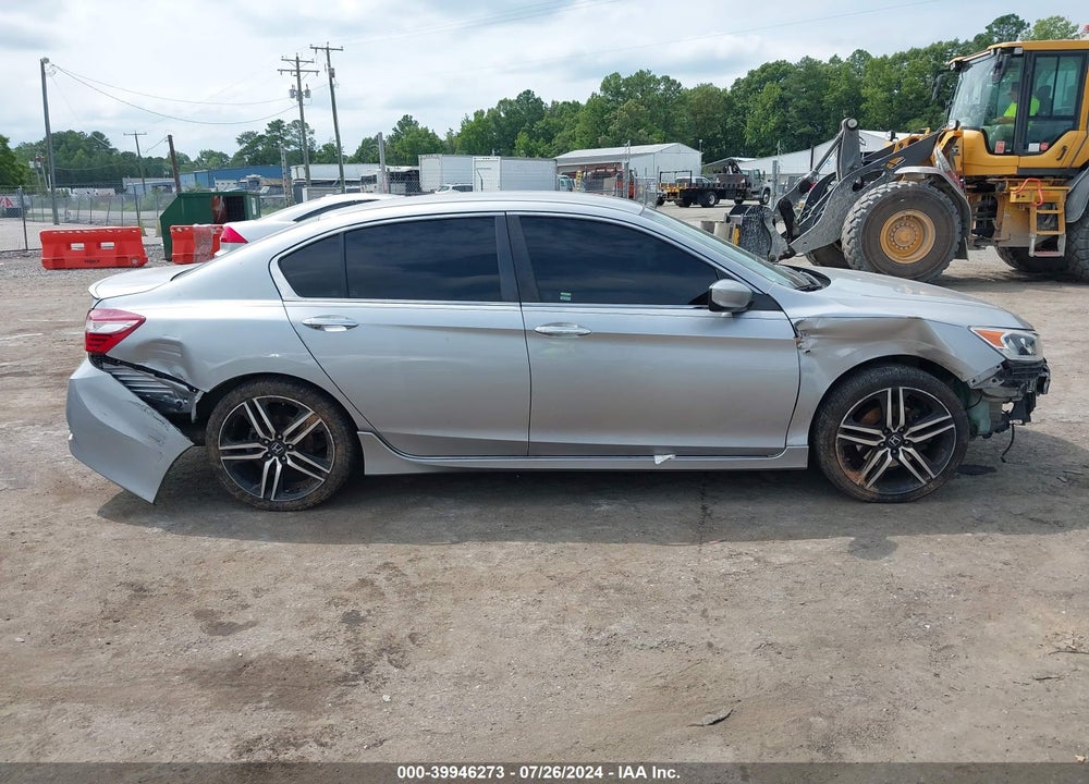 2017 HONDA ACCORD SPORT SE VIN: 1HGCR2F19HA231730