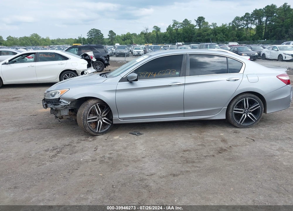 2017 HONDA ACCORD SPORT SE VIN: 1HGCR2F19HA231730