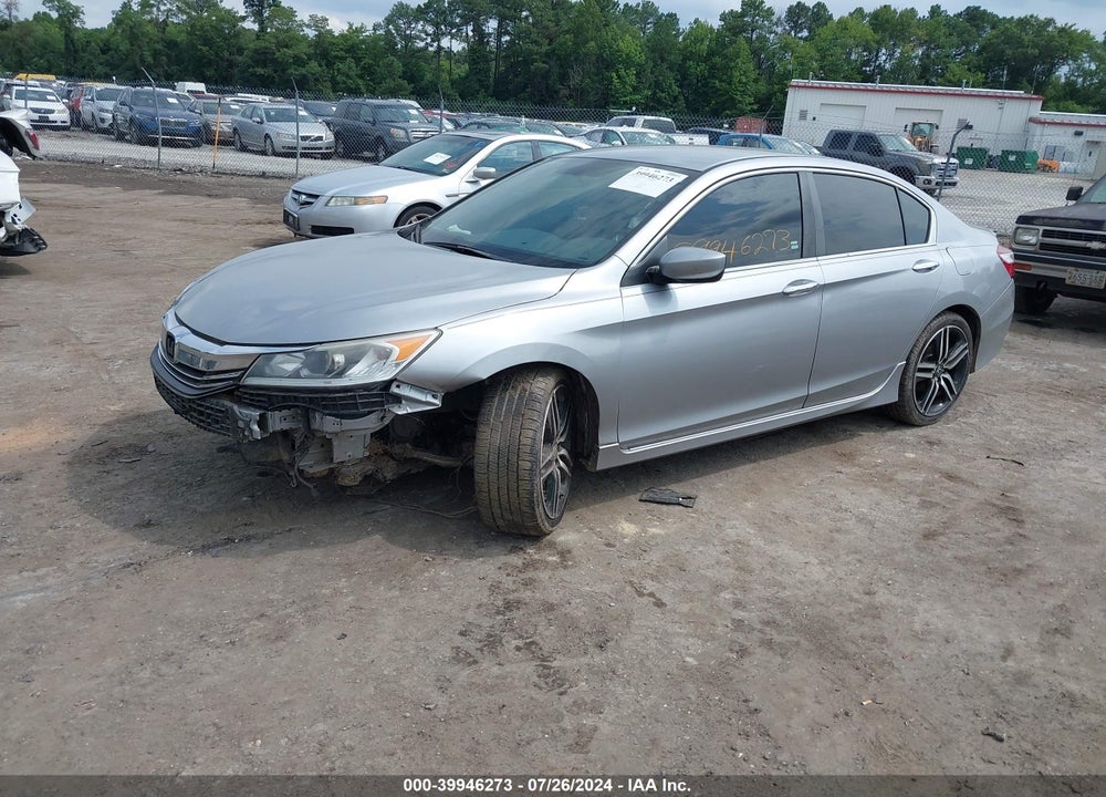 2017 HONDA ACCORD SPORT SE VIN: 1HGCR2F19HA231730