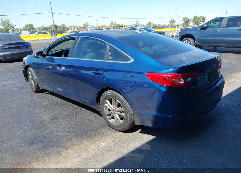 2017 HYUNDAI SONATA SE VIN: 5NPE24AF4HH475272