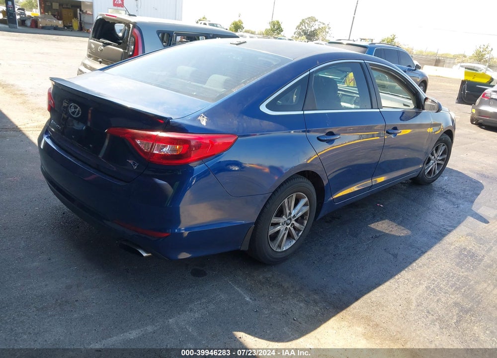 2017 HYUNDAI SONATA SE VIN: 5NPE24AF4HH475272
