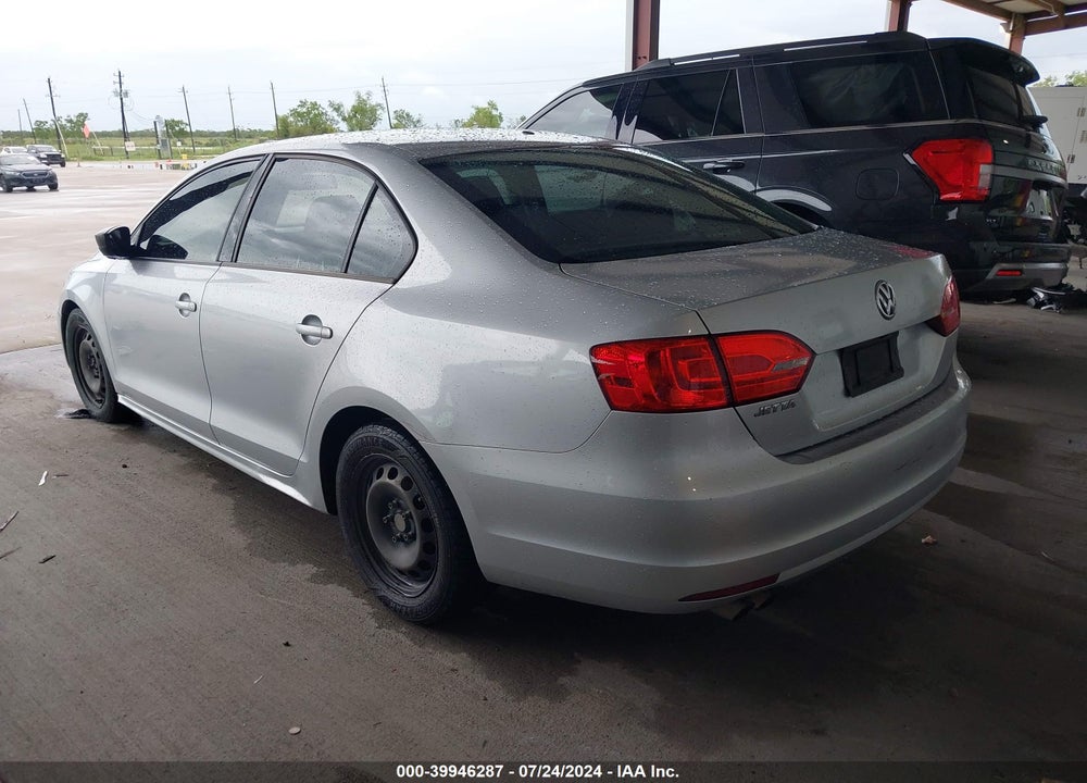 2012 VOLKSWAGEN JETTA 2.0L S VIN: 3VW1K7AJ8CM331048