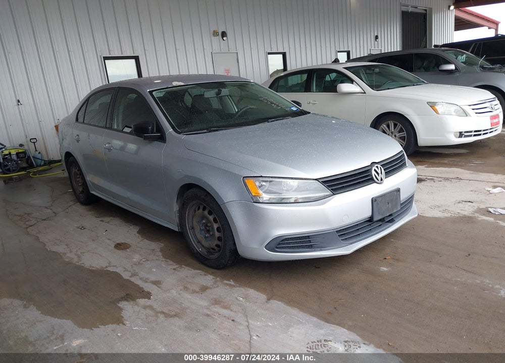 2012 VOLKSWAGEN JETTA 2.0L S VIN: 3VW1K7AJ8CM331048