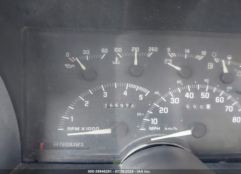 1991 GMC SIERRA K1500 VIN: 2GTEK19K4M1526023