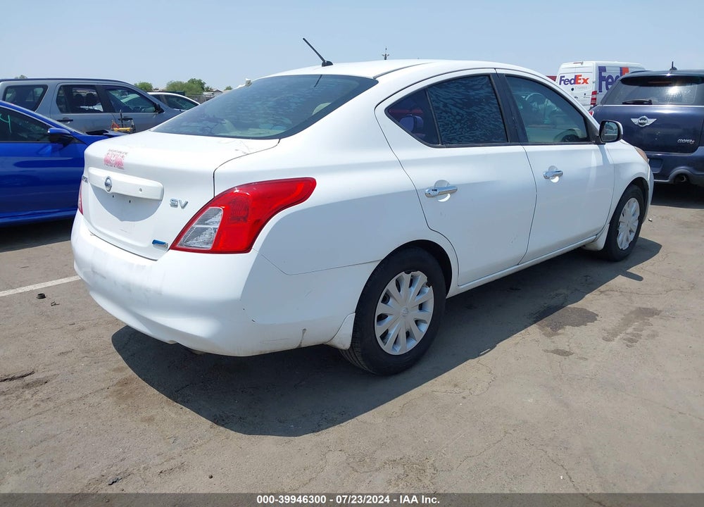 2012 NISSAN VERSA 1.6 SV VIN: 3N1CN7AP2CL868904