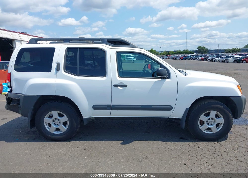 2005 NISSAN XTERRA S VIN: 5N1AN08W05C616913